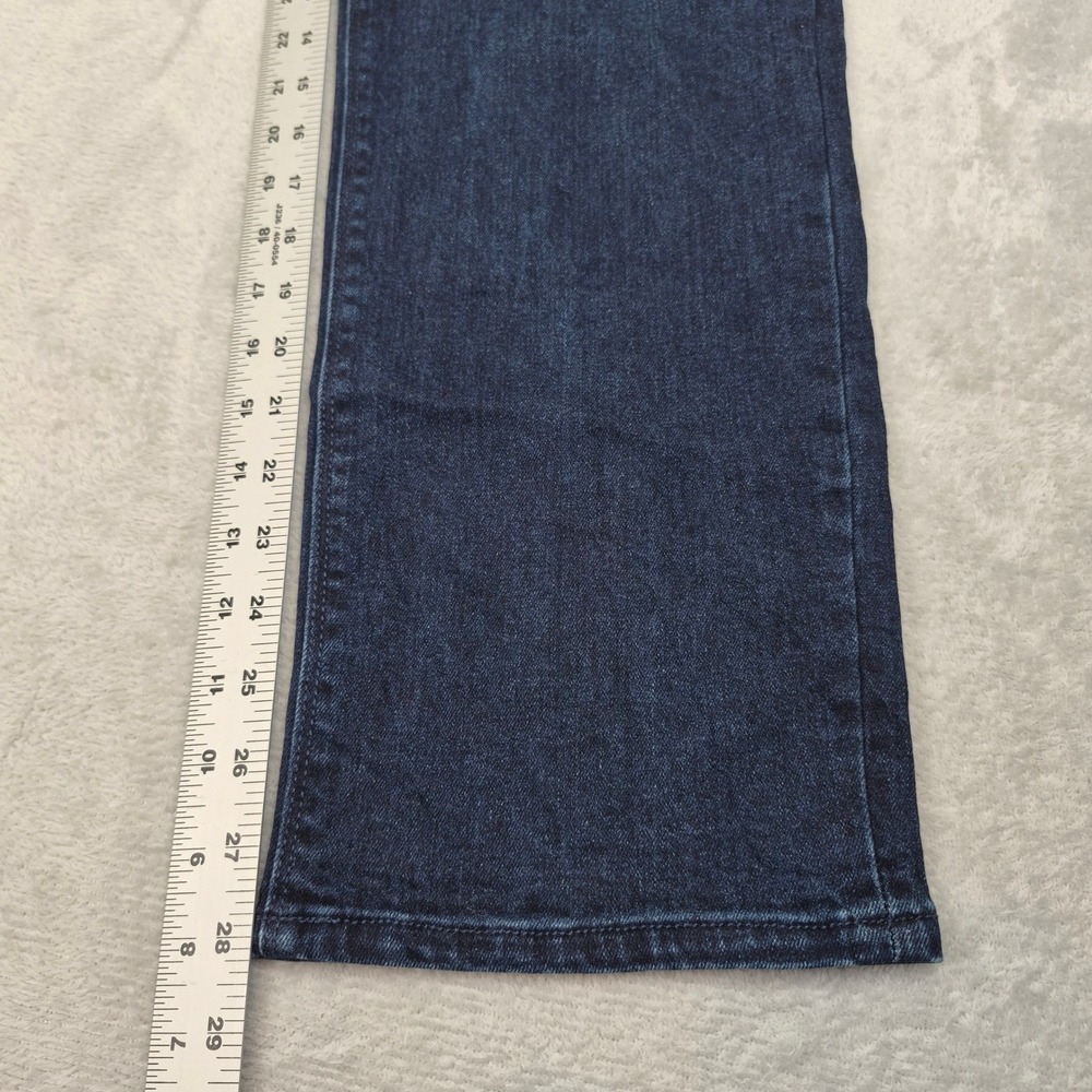 Hudson High Rise Straight Leg Womens Dark Wash H0325-01 Size 6 (29) Stretch - Picture 4 of 11